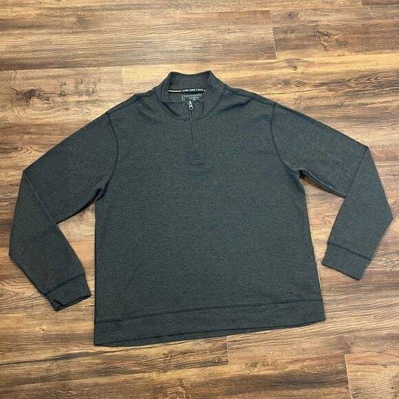 Vintage 1946 Grey 1/4 Zip Sweater - Picture 1 of 7